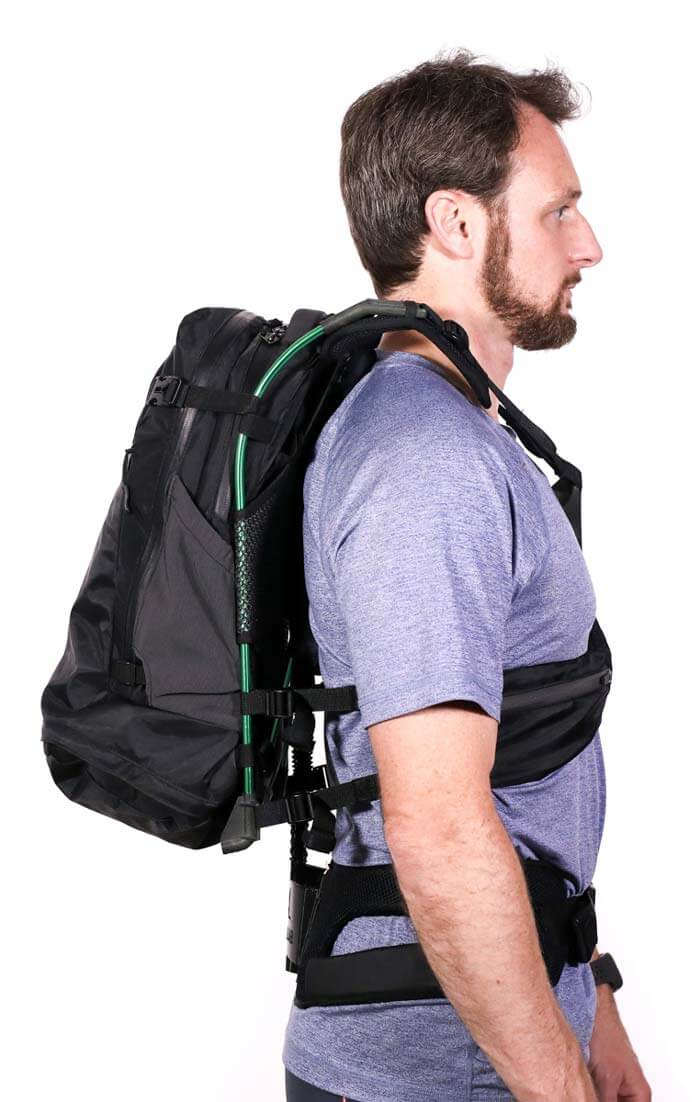 weightless backpack design motionlab