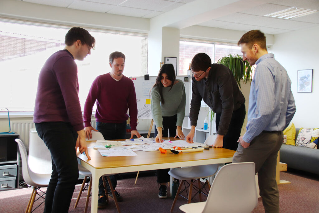 The Idea Reality Team at work