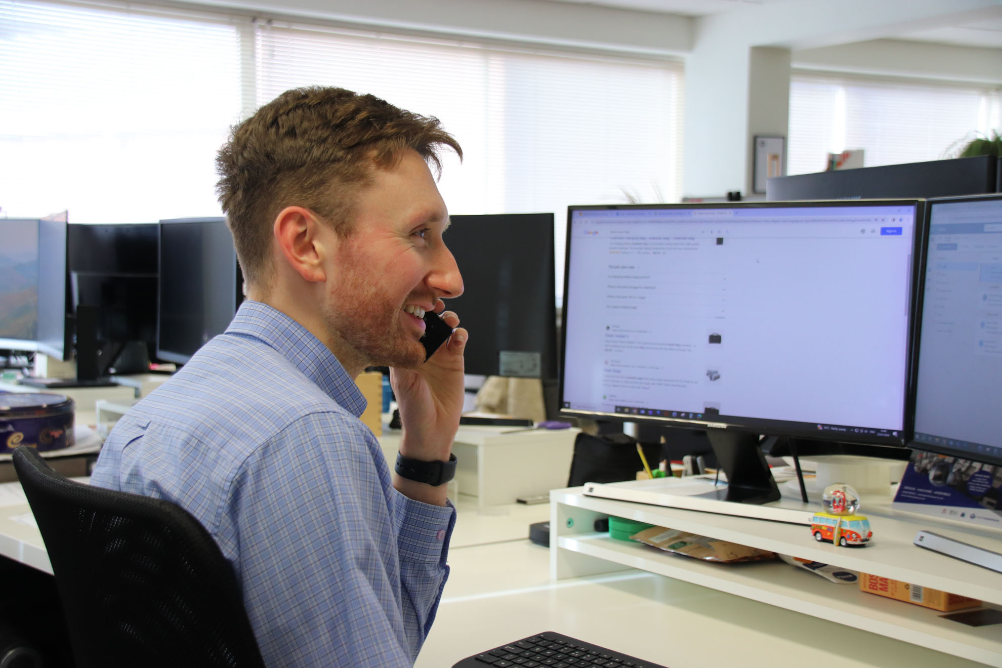 speak to our project manager