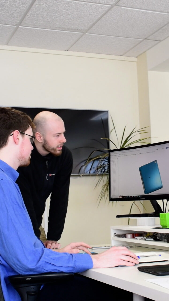 Designers working in CAD