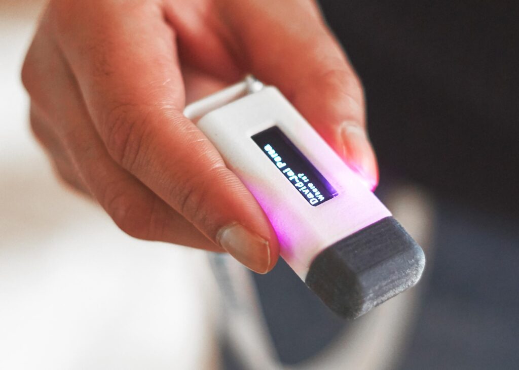 Noti electronic wearable technology product design prototype