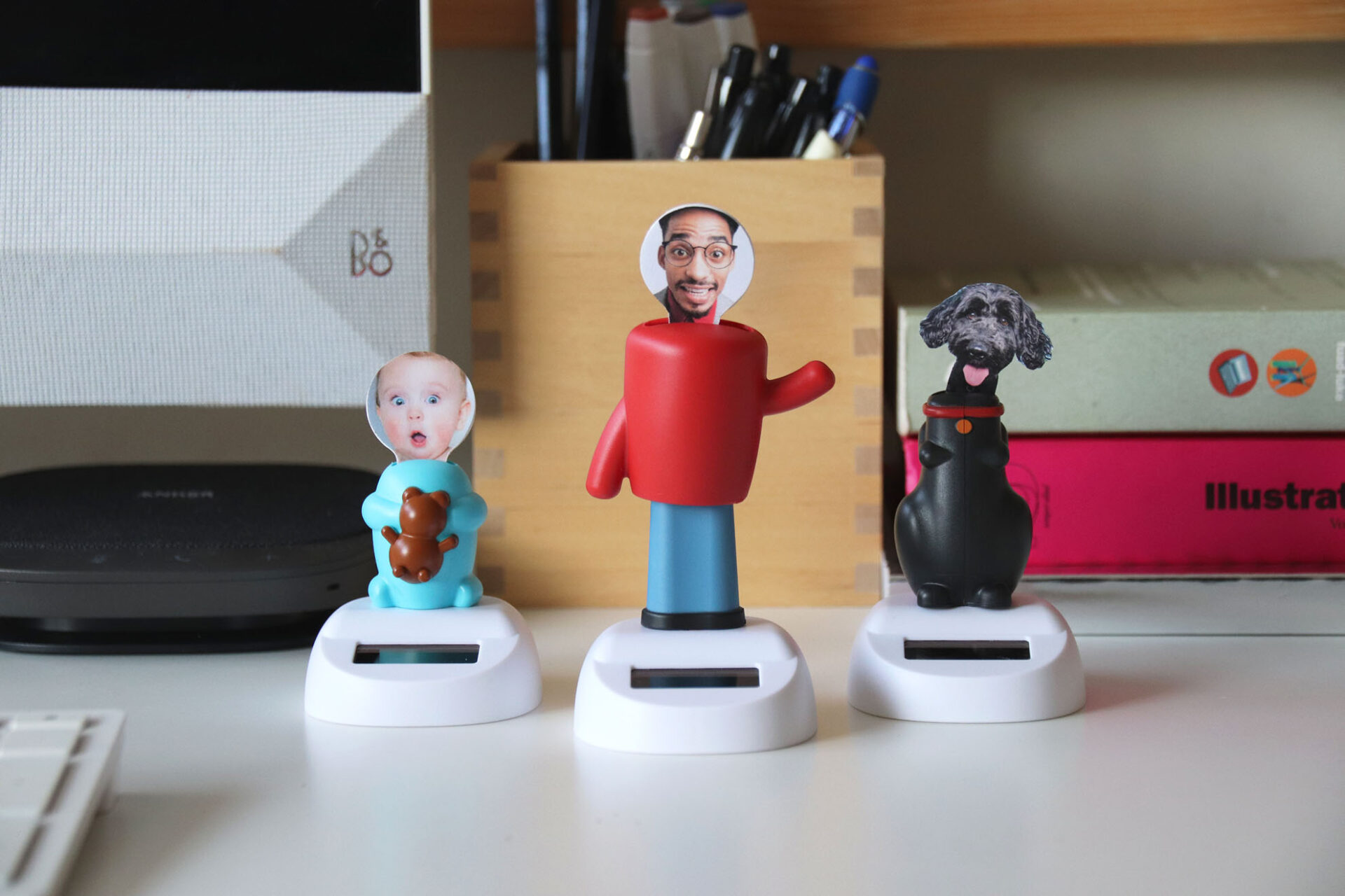 Sunny Smiles Figurines on desk