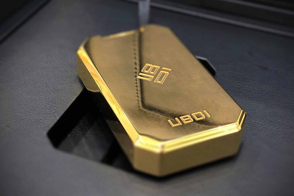 UBDI gold metal product design