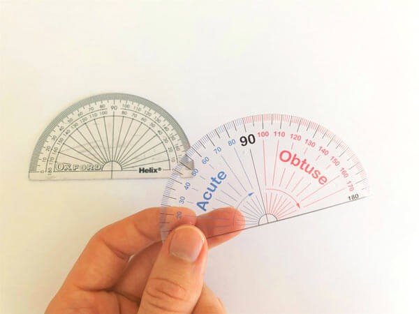 Shelley Frape who teaches at Andover’s Harrow Way School was frustrated with the traditional protractor that has not been changed for around 100 years. The children we finding it confusing and making mistakes by reading the wrong numbers or incorrectly positioning the protractor on the page. Shelley, who is interviewed in full below, had the basic idea for some time but was unsure how to proceed.