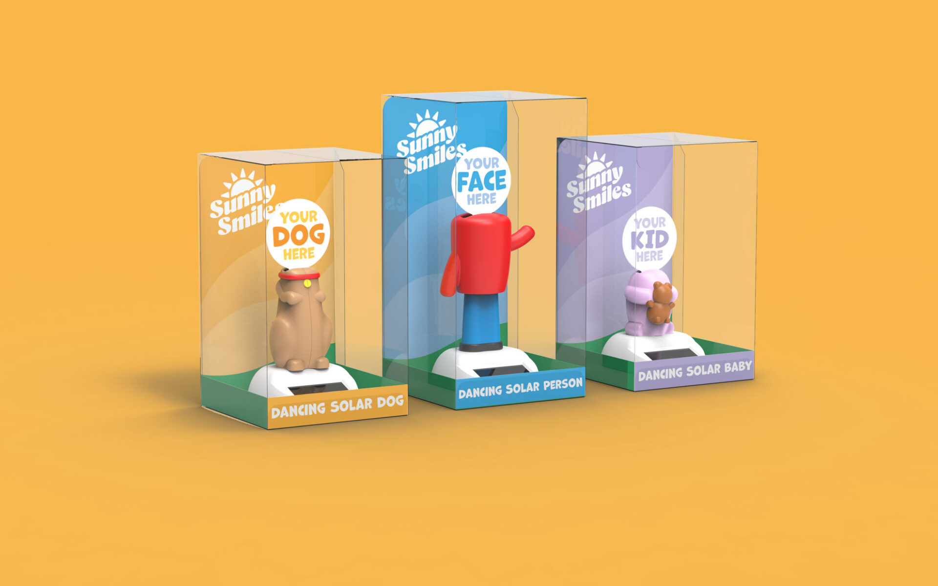 SunnySmiles toy concept design realistic render