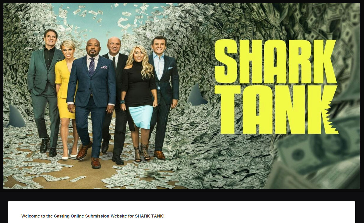 shark tank online submission